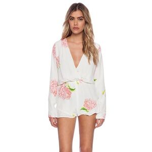 Stone Cold Fox Love Jumper in Hydrangea Bloom Print